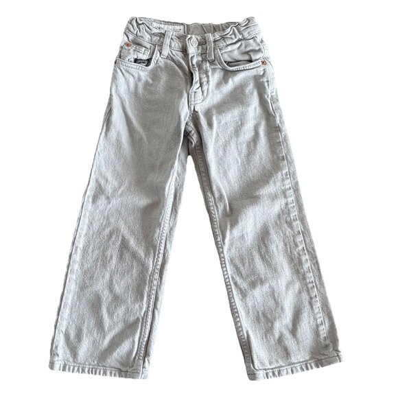 ZARA JEANS TODDLER GIRL Fit Like a  5 Years Low Rise Washed Denim - Picture 1 of 12